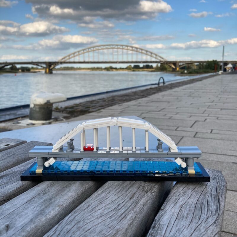 Bricksworld Designs Skyline Nijmegen - Waalbrug - Afbeelding 4