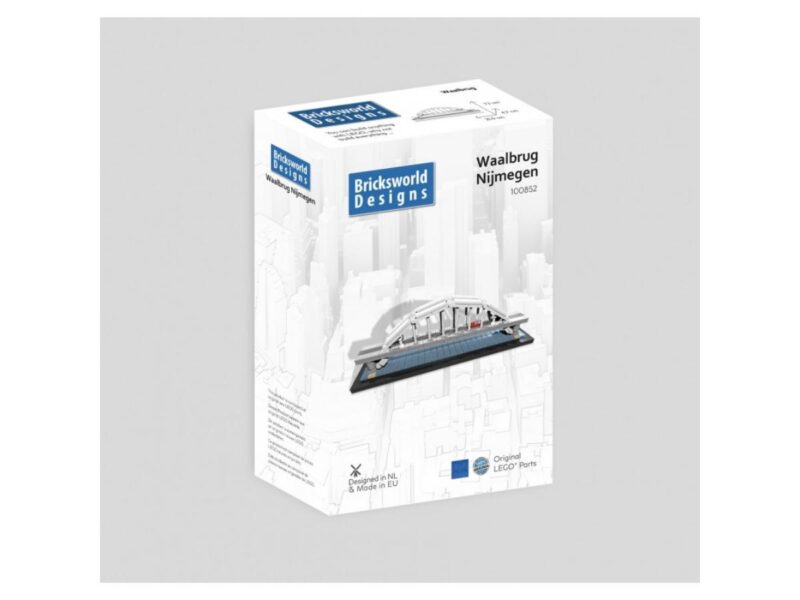 Bricksworld Designs Skyline Nijmegen - Waalbrug - Afbeelding 3