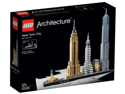 LEGO Architecture New York skyline box front side