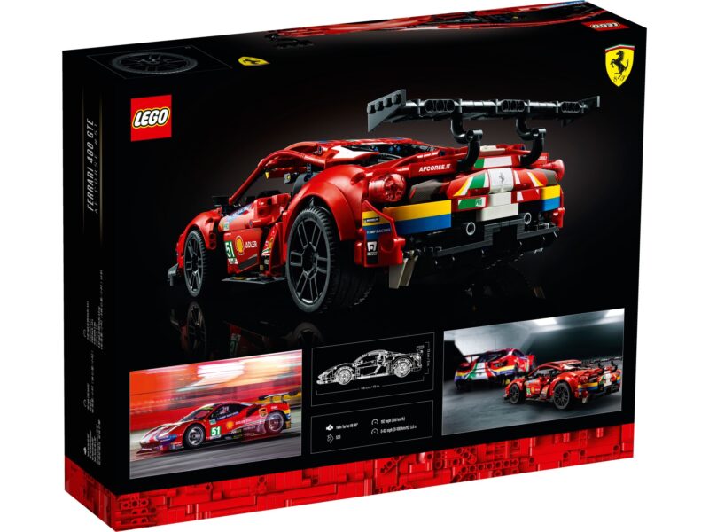 LEGO Technic Ferrari 488 GTE “AF Corse #51” - 42125 - Afbeelding 6