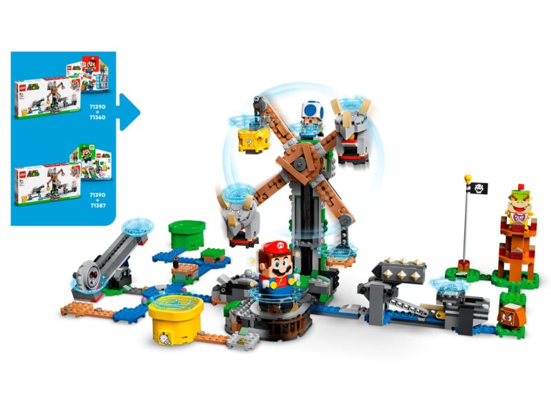 LEGO Super Mario Uitbreidingsset: Ruzie met Reznors - 71390 - Afbeelding 8
