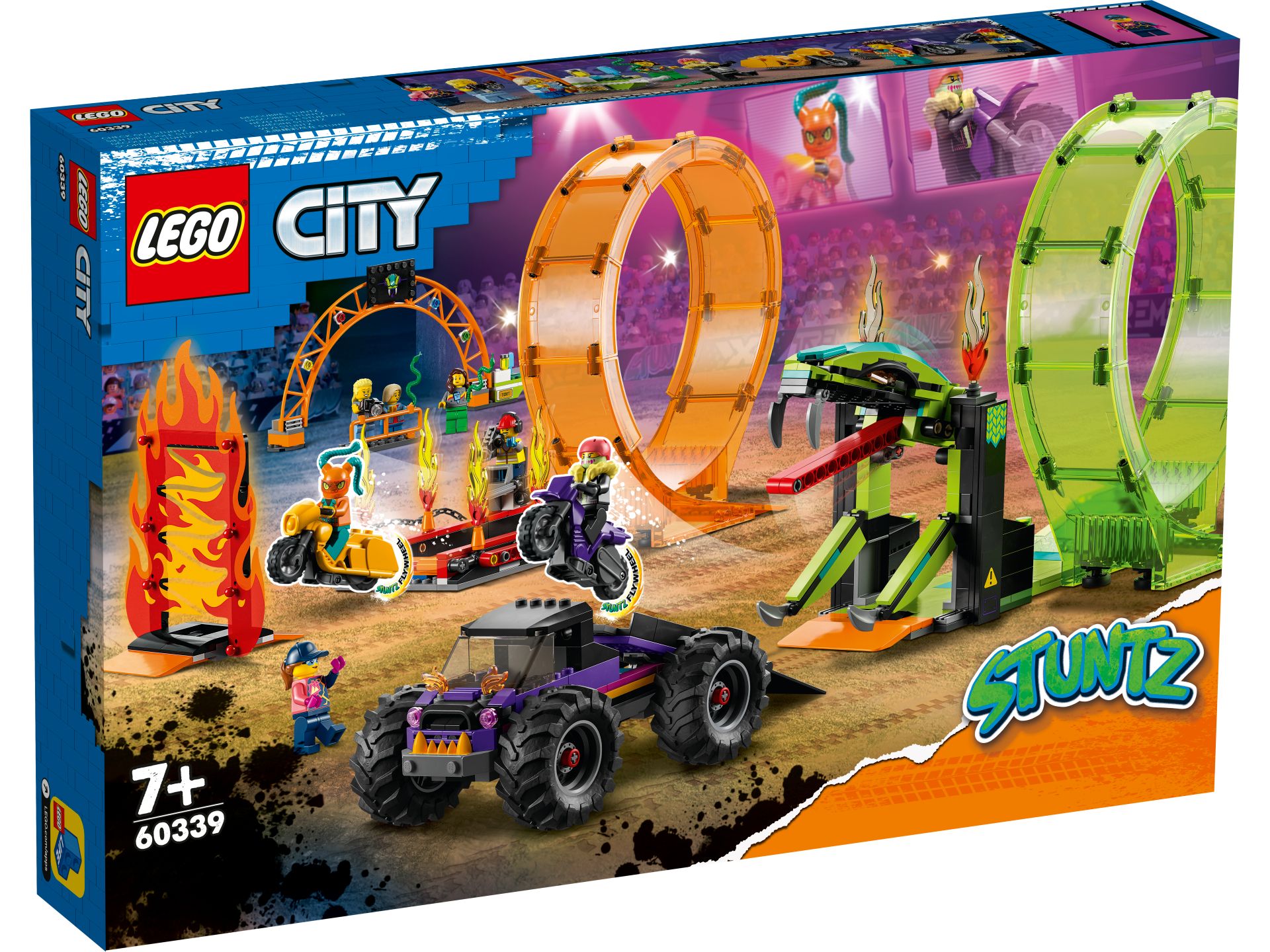 MR LEGO 60294 City Stunt Truck Show - Unieke Bricks - Passie voor LEGO®