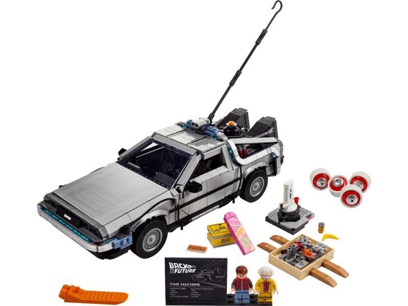 LEGO Icons Back To The Future DeLorean tijdmachine - 10300 - Afbeelding 2