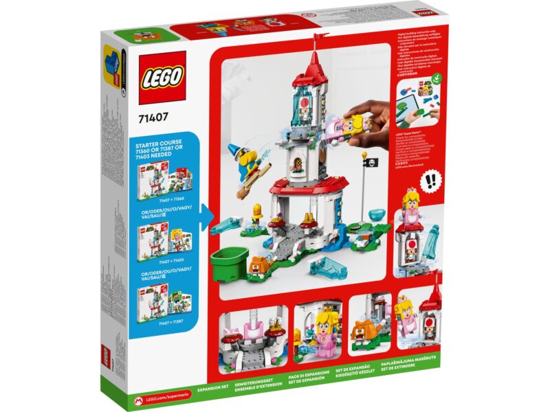 LEGO Super Mario Uitbreidingsset: Kat-Peach-uitrusting en IJstoren - 71407 - Afbeelding 10