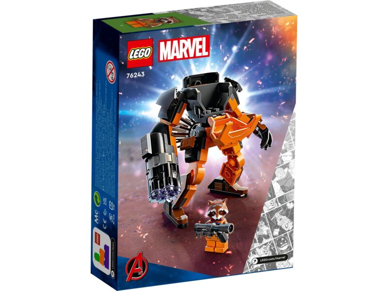 LEGO Marvel Avengers Rocket mechapantser - 76243 - Afbeelding 6
