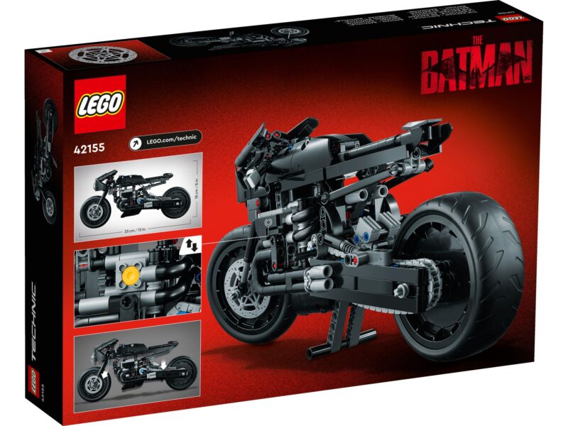 LEGO Technic DC Comics The Batman Batcycle - 42155 - Afbeelding 9