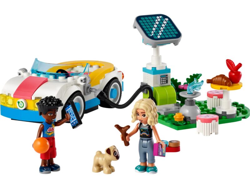42609_Prod LEGO Friends Elektrische auto en oplaadpunt - 42609 - Afbeelding 3
