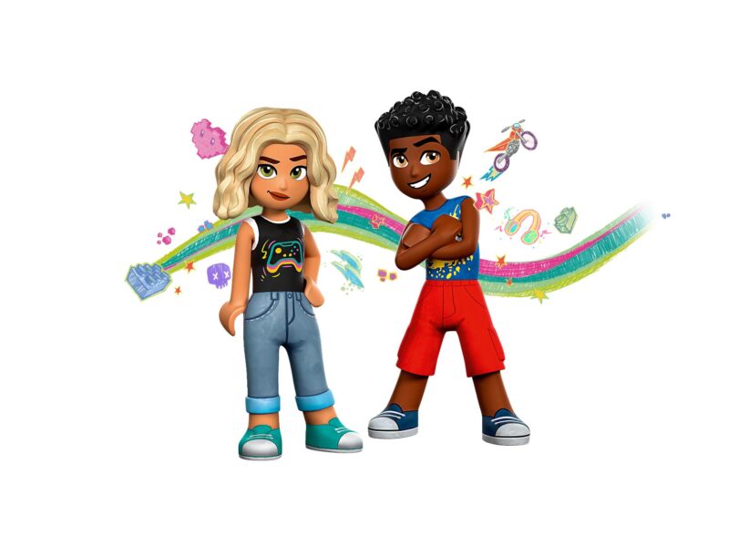 42609_WEB_SEC02_NOBG LEGO Friends Elektrische auto en oplaadpunt - 42609 - Afbeelding 4