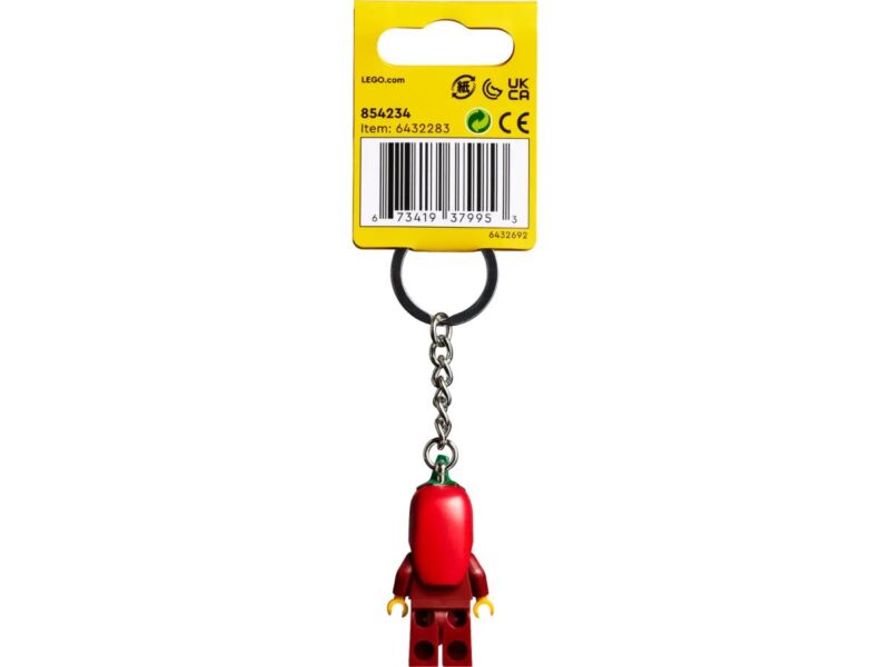 854234_alt2 LEGO Sleutelhanger Meisje in chilipeperpak - 854234 - Afbeelding 3