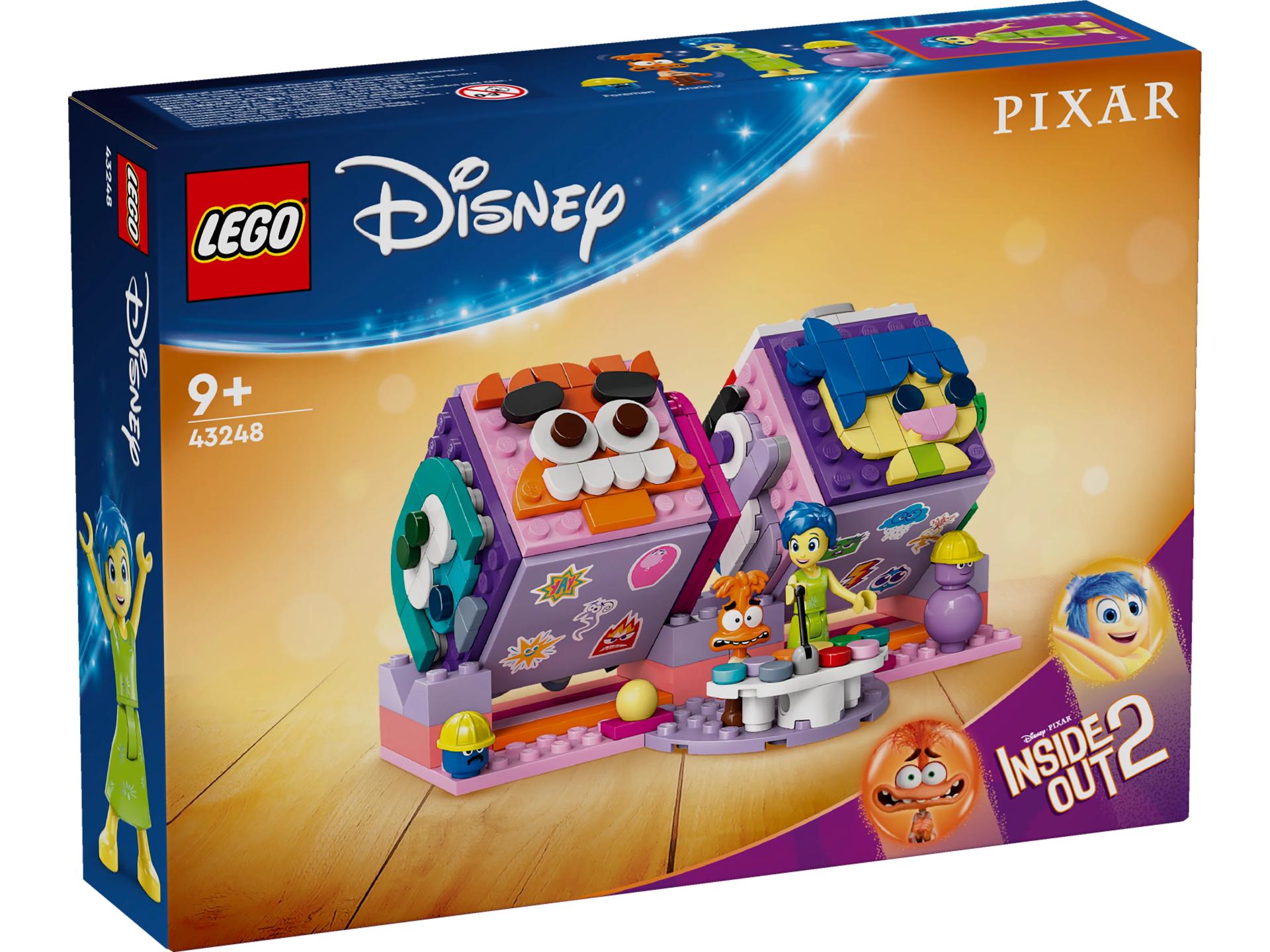 43248_Box1_v29 LEGO Disney Pixar Inside Out 2 humeurkubussen - 43248 - Afbeelding 1