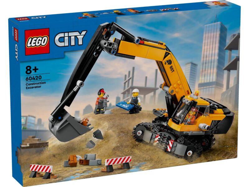 LEGO City Gele graafmachine - 60420 - Afbeelding 1