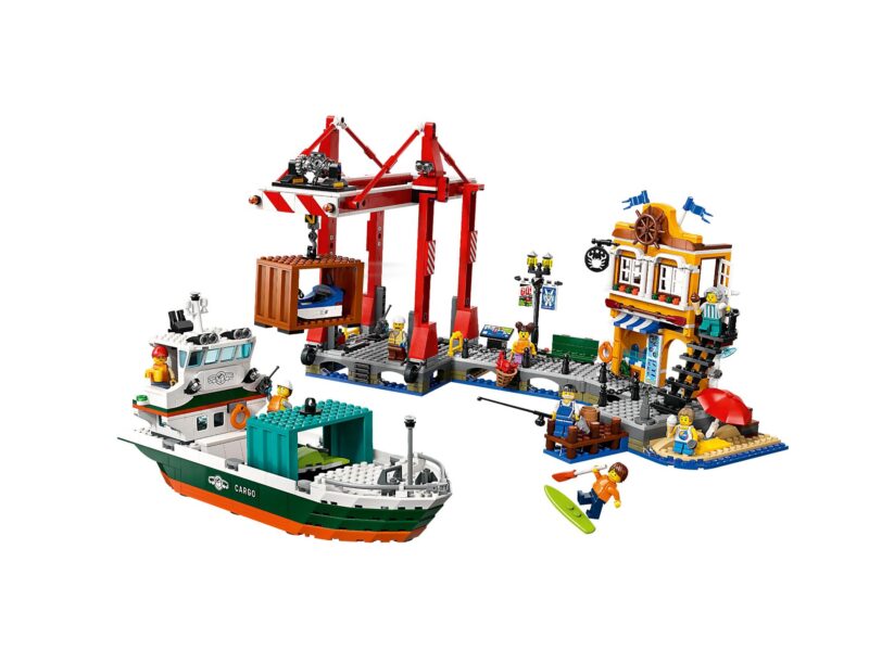 LEGO City Haven met vrachtschip - 60422 - Afbeelding 4