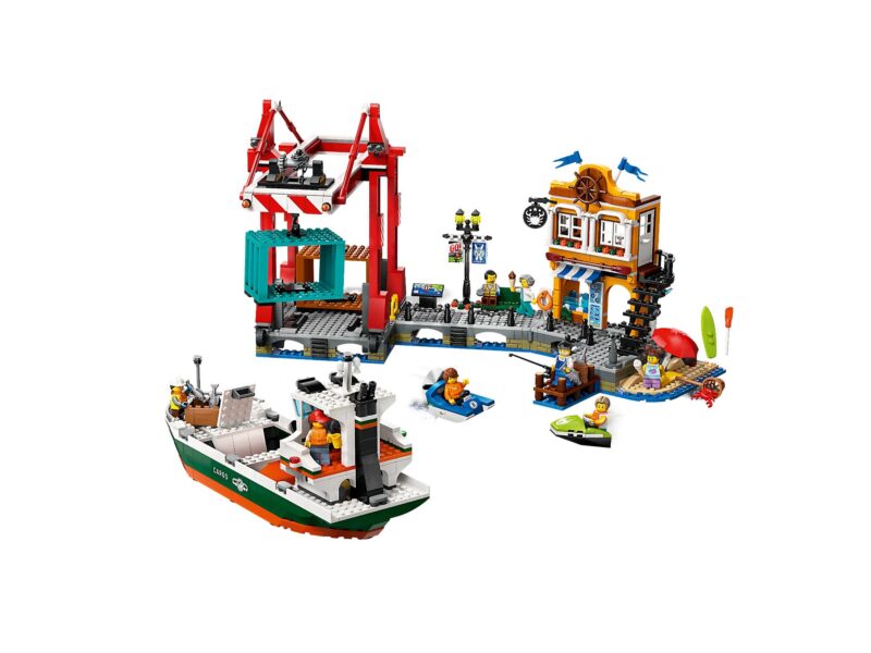 LEGO City Haven met vrachtschip - 60422 - Afbeelding 3