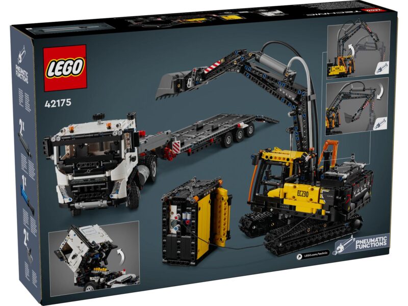 LEGO Technic Volvo FMX truck & EC230 elektrische graafmachine - 42175 - Afbeelding 7