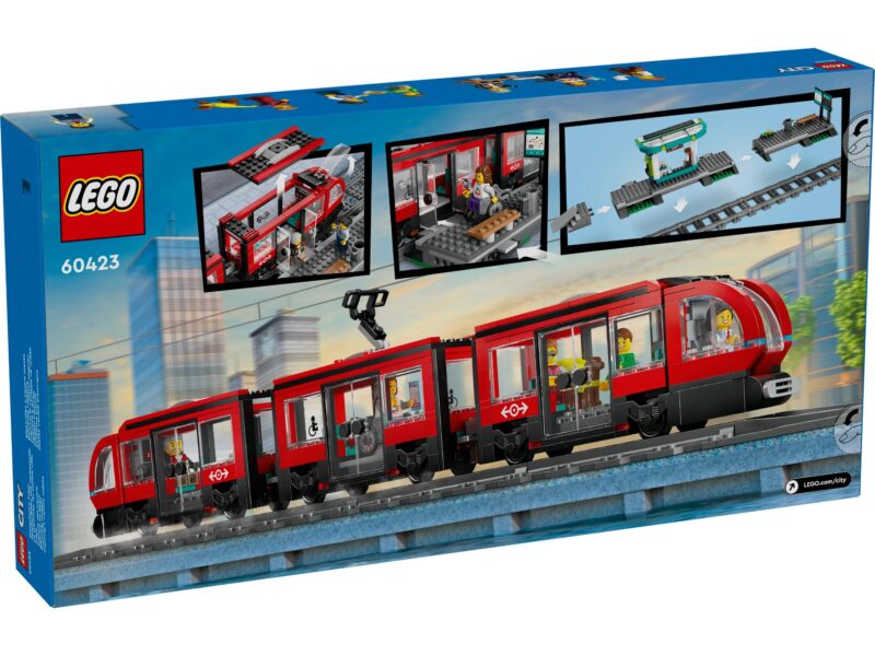 LEGO City Stadstram en station - 60423 - Afbeelding 7