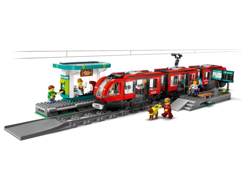 LEGO City Stadstram en station - 60423 - Afbeelding 2