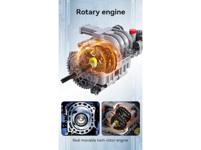 CADA Mazda RX-7 1:8 RC - C61502W - Afbeelding 24