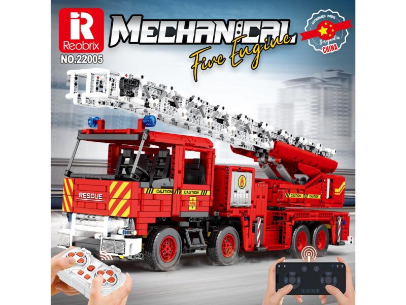 REOBRIX RC Brandweerwagen - 22005 - Afbeelding 5
