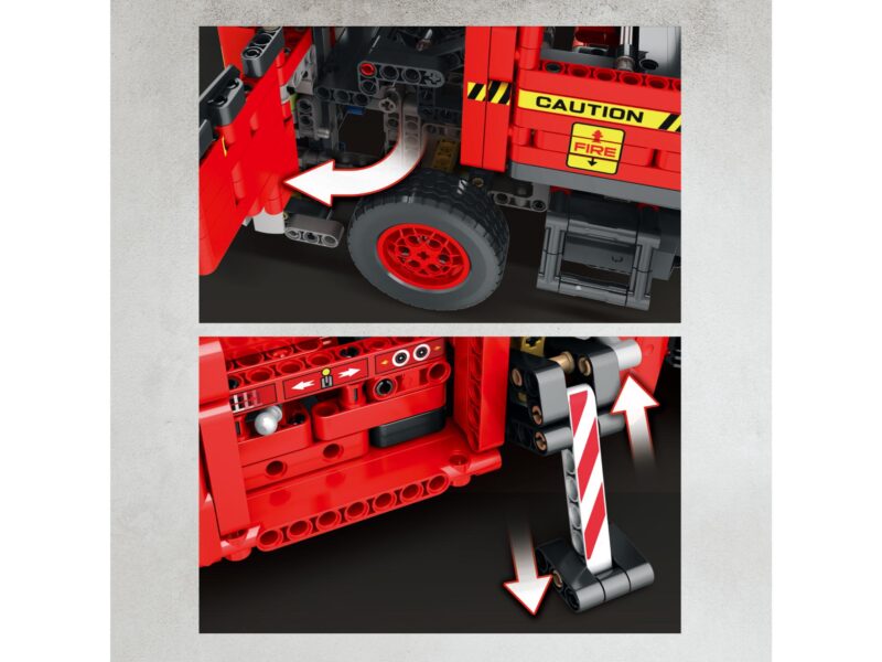 REOBRIX RC Brandweerwagen - 22005 - Afbeelding 7