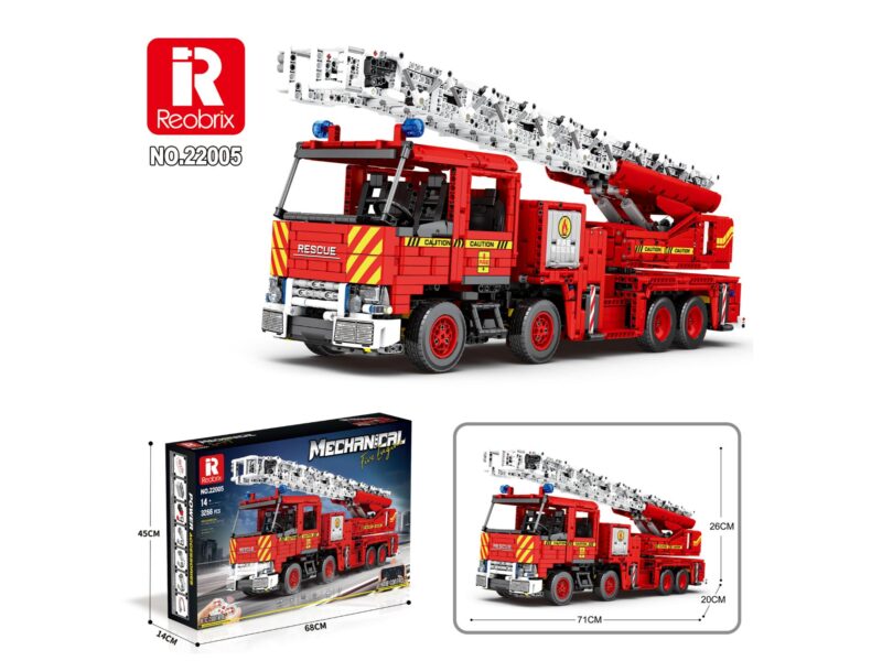 REOBRIX RC Brandweerwagen - 22005 - Afbeelding 2
