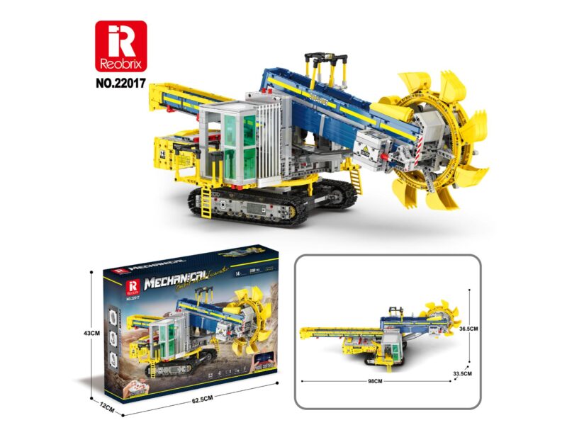 REOBRIX RC Graafmachine met graafwiel - 22017 - Afbeelding 2