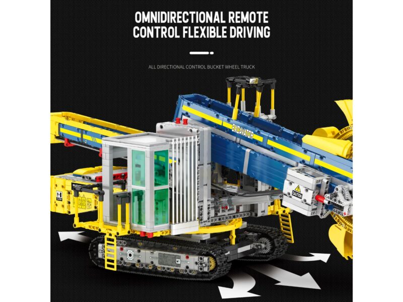 REOBRIX RC Graafmachine met graafwiel - 22017 - Afbeelding 6