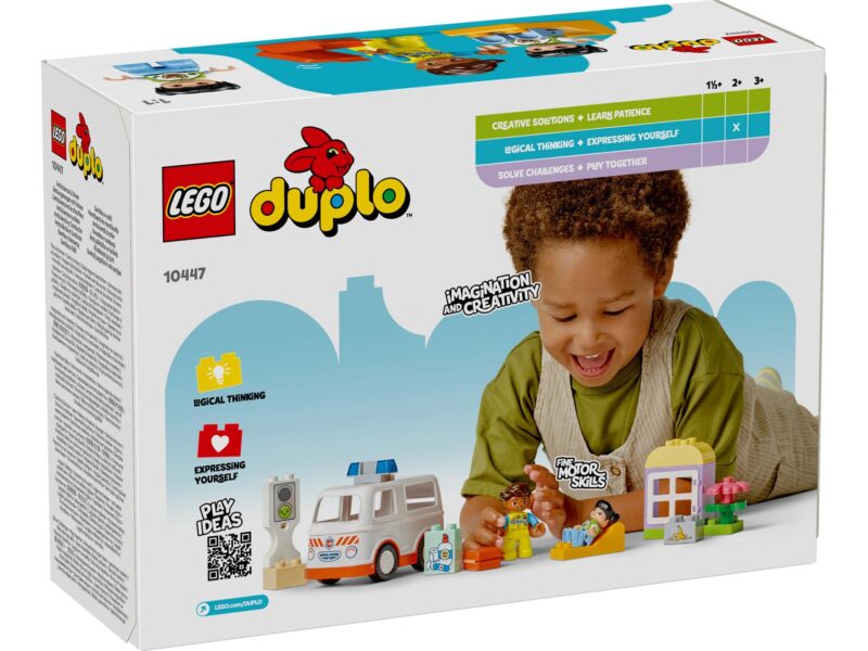 LEGO DUPLO Town Ambulance met chauffeur - 10447 - Afbeelding 6