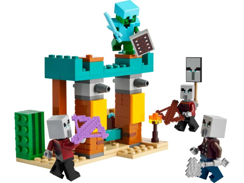 LEGO Minecraft De Illagers in de woestijn - 21267 - Afbeelding 2