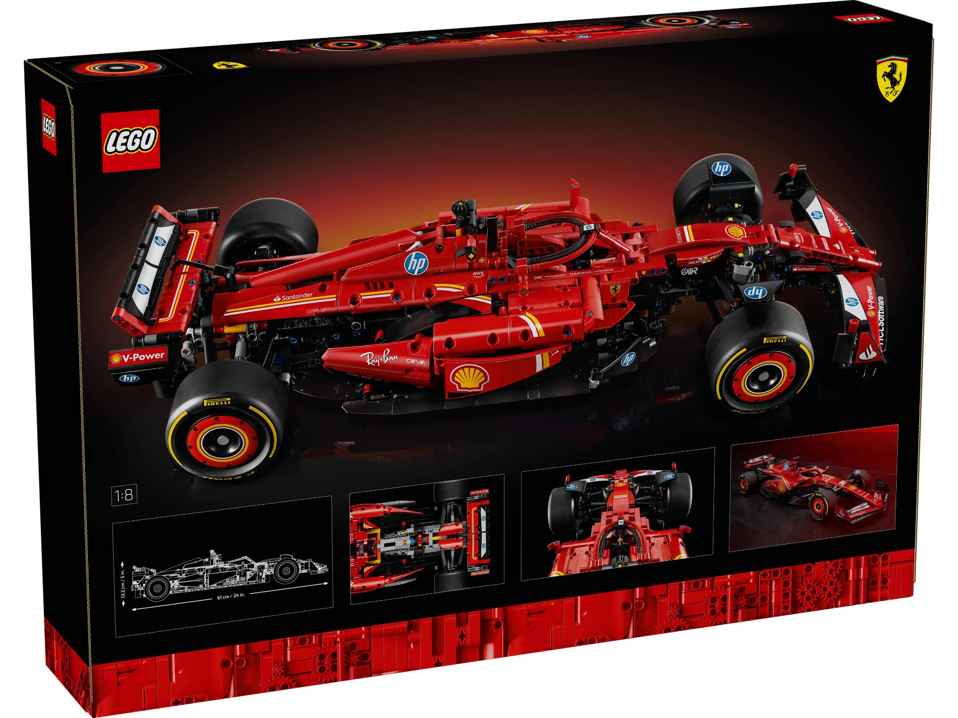 LEGO Technic Ferrari SF-24 F1 racewagen - 42207 - Blokkenpiloot