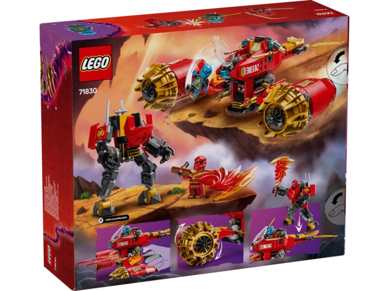 LEGO NINJAGO Kai's mechastormvoertuig - 71830 - Afbeelding 6