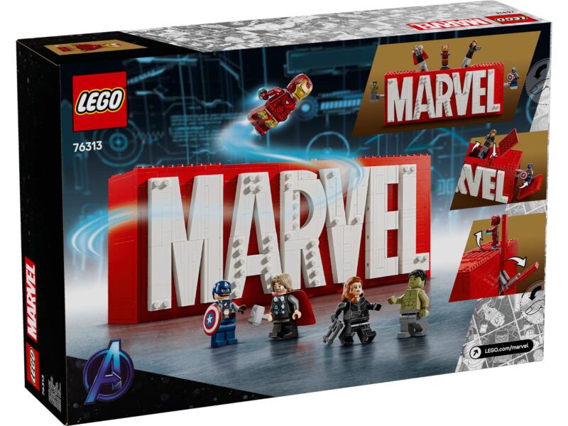 LEGO Super Heroes MARVEL logo en minifiguren - 76313 - Afbeelding 6