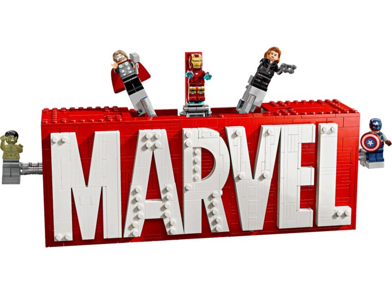 LEGO Super Heroes MARVEL logo en minifiguren - 76313 - Afbeelding 4