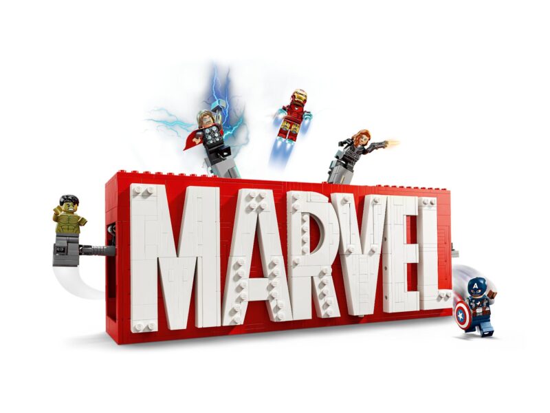 LEGO Super Heroes MARVEL logo en minifiguren - 76313 - Afbeelding 2