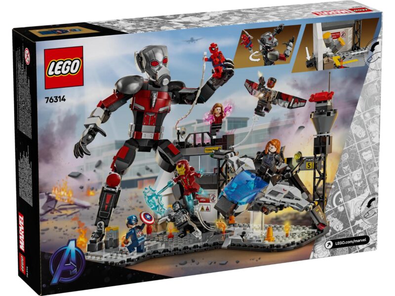 LEGO Super Heroes Captain America: Civil War actiescène - 76314 - Afbeelding 5