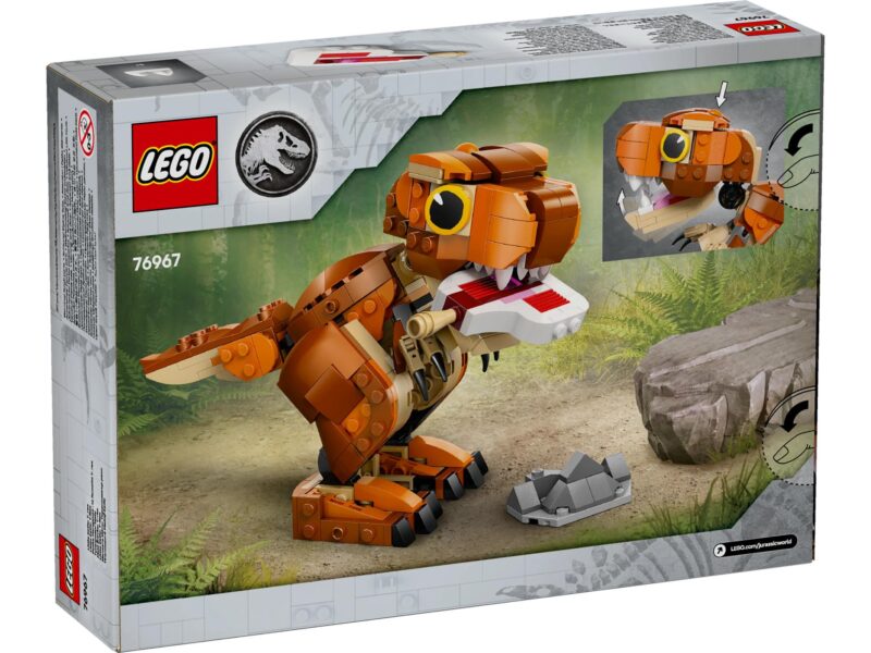 LEGO Jurassic World Kleine Eetster: T. rex - 76967 - Afbeelding 5