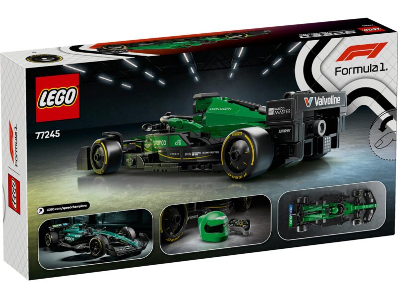 LEGO Speed Champions Aston Martin Aramco F1 AMR24 racewagen - 77245 - Afbeelding 7