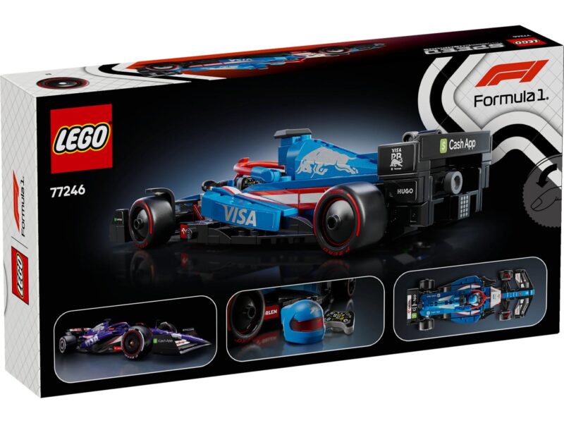 LEGO Speed Champions Visa Cash App RB VCARB 01 F1 racewagen - 77246 - Afbeelding 7
