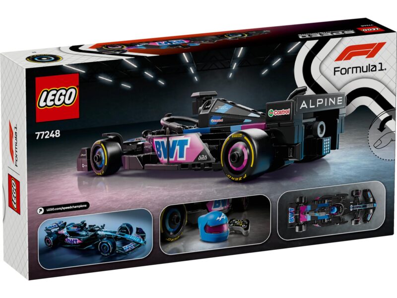 LEGO Speed Champions BWT Alpine F1 Team A524 racewagen - 77248 - Afbeelding 7