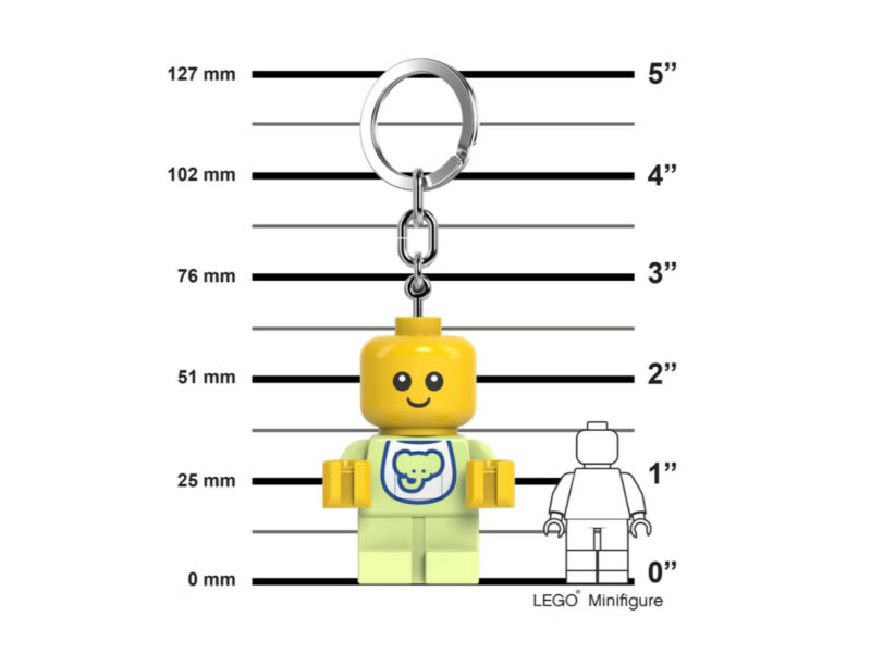 LEGO Lichtgevende sleutelhanger - Baby - Afbeelding 5