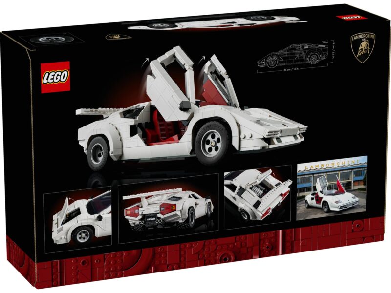 LEGO Icons Lamborghini Countach 5000 Quattrovalvole - 10337 - Afbeelding 7