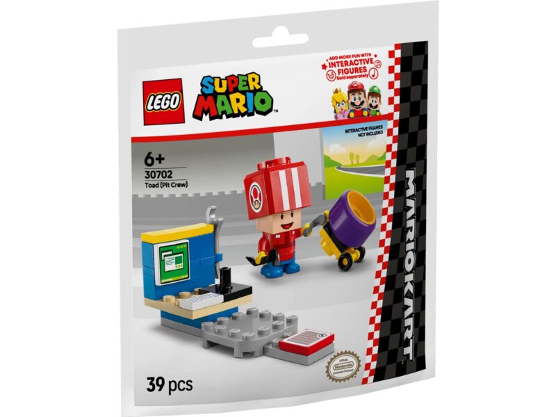 LEGO Super Mario Mario Kart – Toad (pitstop) polybag - 30702 ...
