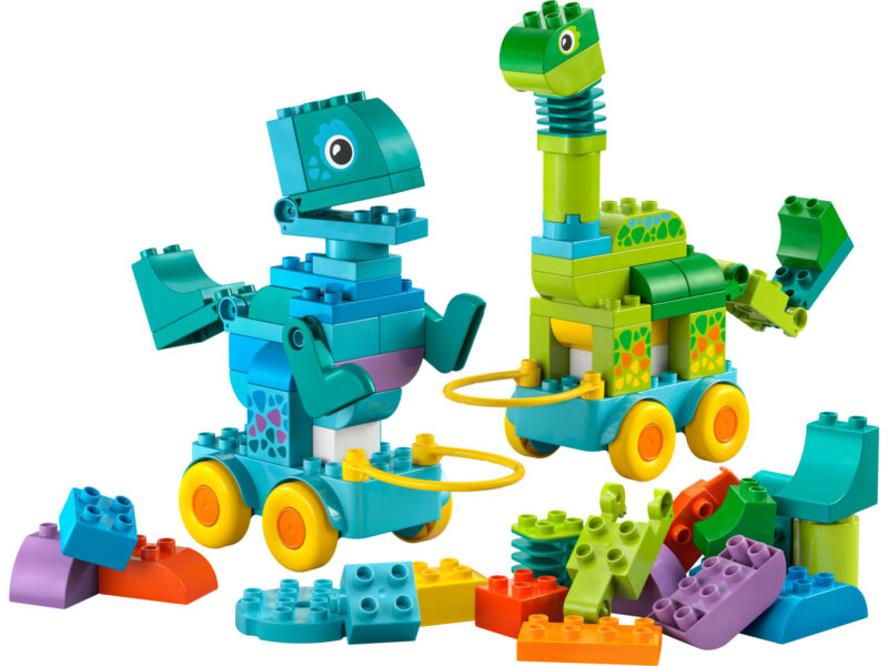 LEGO DUPLO Town 3-in-1 dinosaurussen op wielen - 10451 - Afbeelding 3