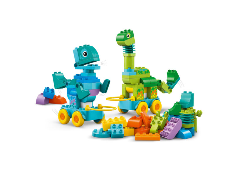LEGO DUPLO Town 3-in-1 dinosaurussen op wielen - 10451 - Afbeelding 2