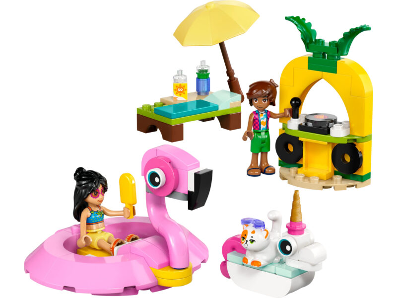LEGO Friends Zwembadfeestje met flamingo en eenhoorn - 42658 - Afbeelding 3