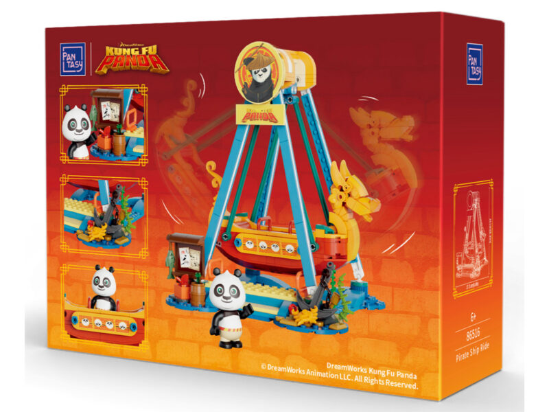 PANTASY Kung Fu Panda Piratenschip attractie - 86516 - Afbeelding 4