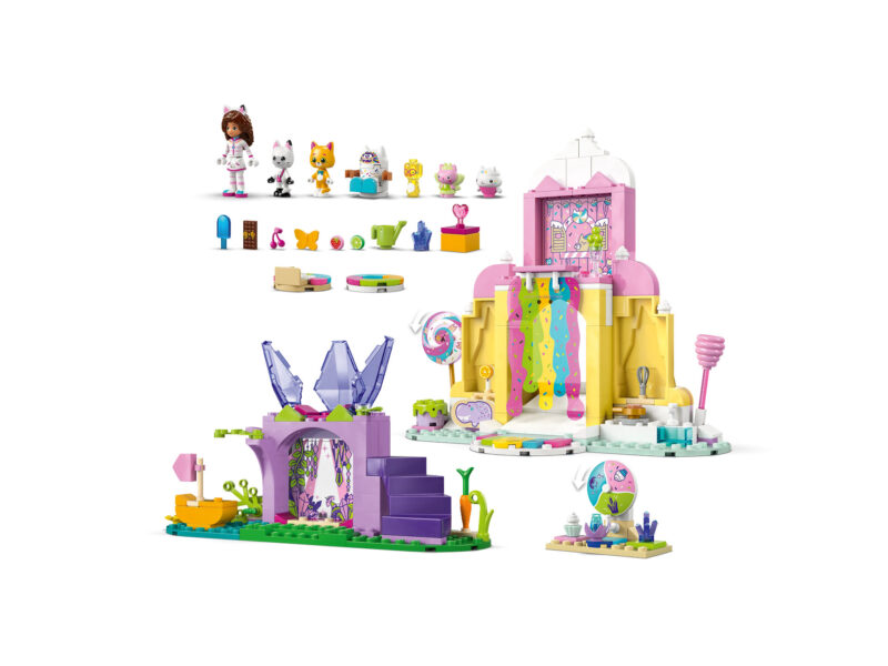 LEGO Gabby's Dollhouse Snoepjesberg en kittentuin - 11205 - Afbeelding 4