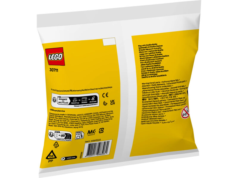 LEGO Braille Bricks Spelen met braillestenen polybag - 30711 - Afbeelding 2
