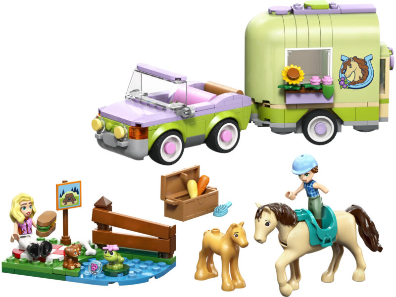 LEGO Friends Trailer met paard en veulen - 42695 - Afbeelding 6