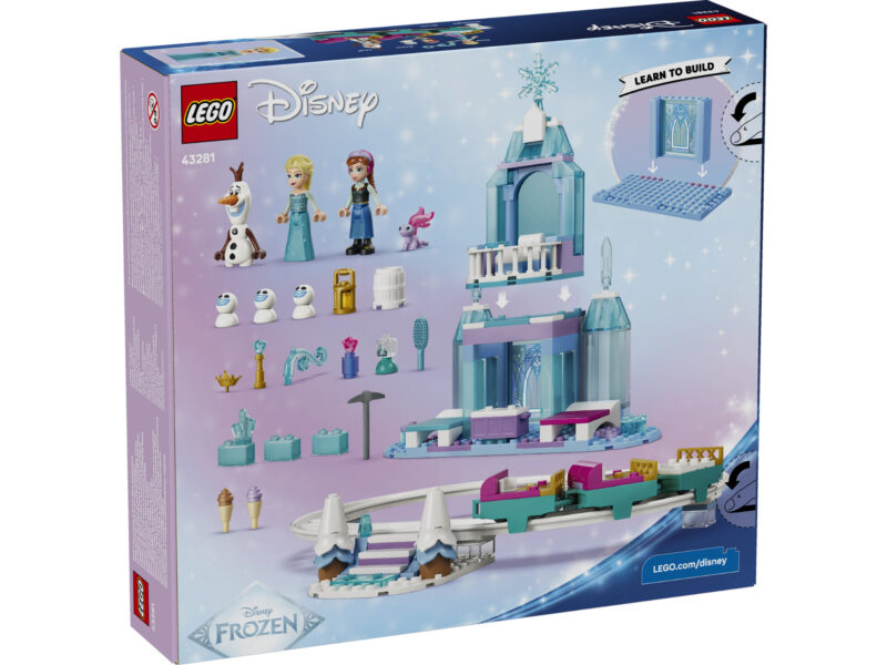 LEGO Disney Princess Elsa's ijskasteel en sneeuwrit - 43281 - Afbeelding 7