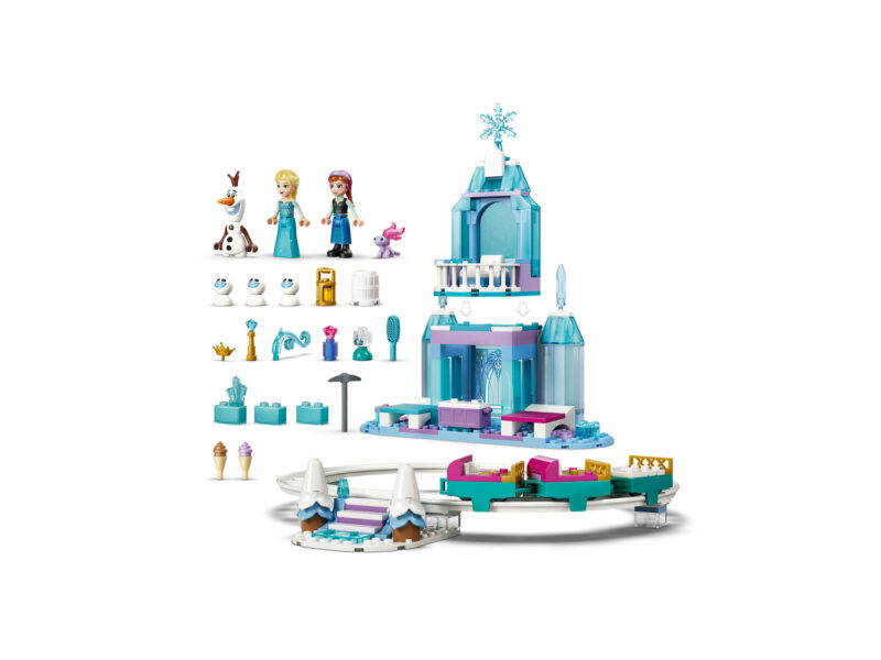 LEGO Disney Princess Elsa's ijskasteel en sneeuwrit - 43281 - Afbeelding 3